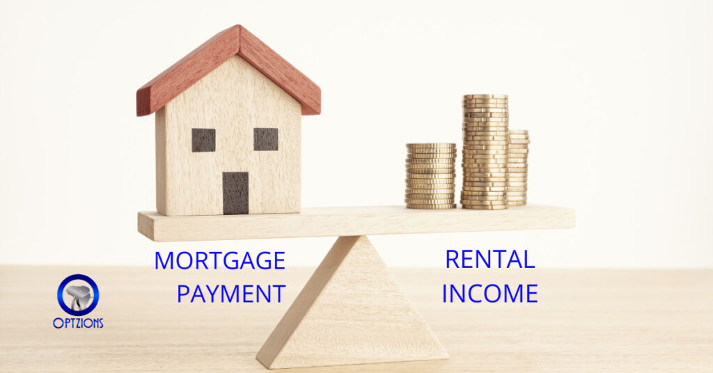 Monthly Rental Income qualifies for a rental property loan Optzions Real Estate Mortgage